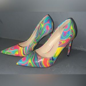 Neon Stilettos